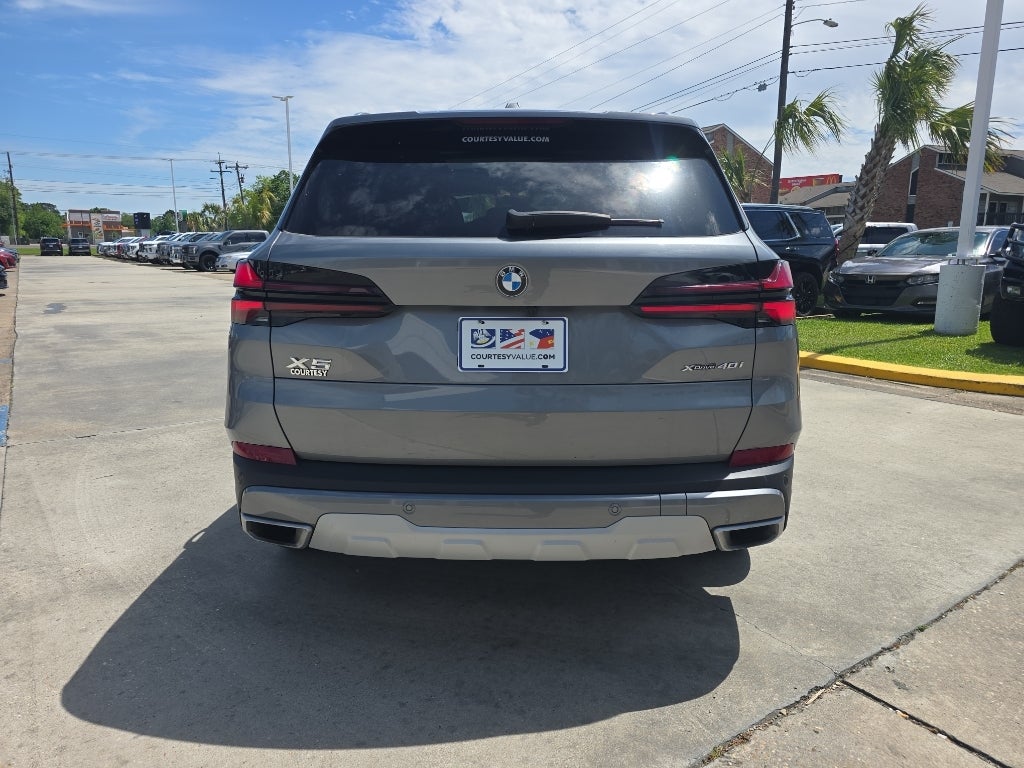 2025 BMW X5 xDrive40i