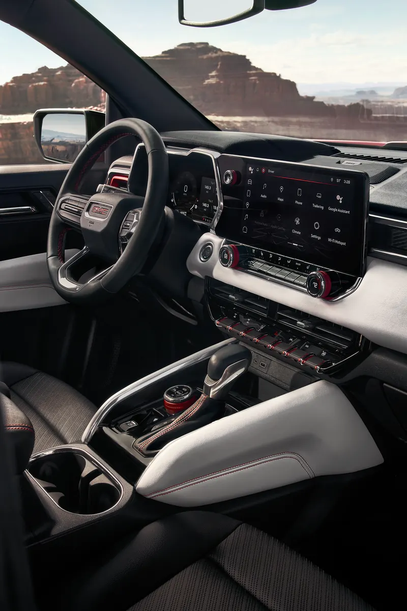 2026 GMC Canyon infotainment system at Courtesy Buick GMC (Lafayette) in Lafayette LA