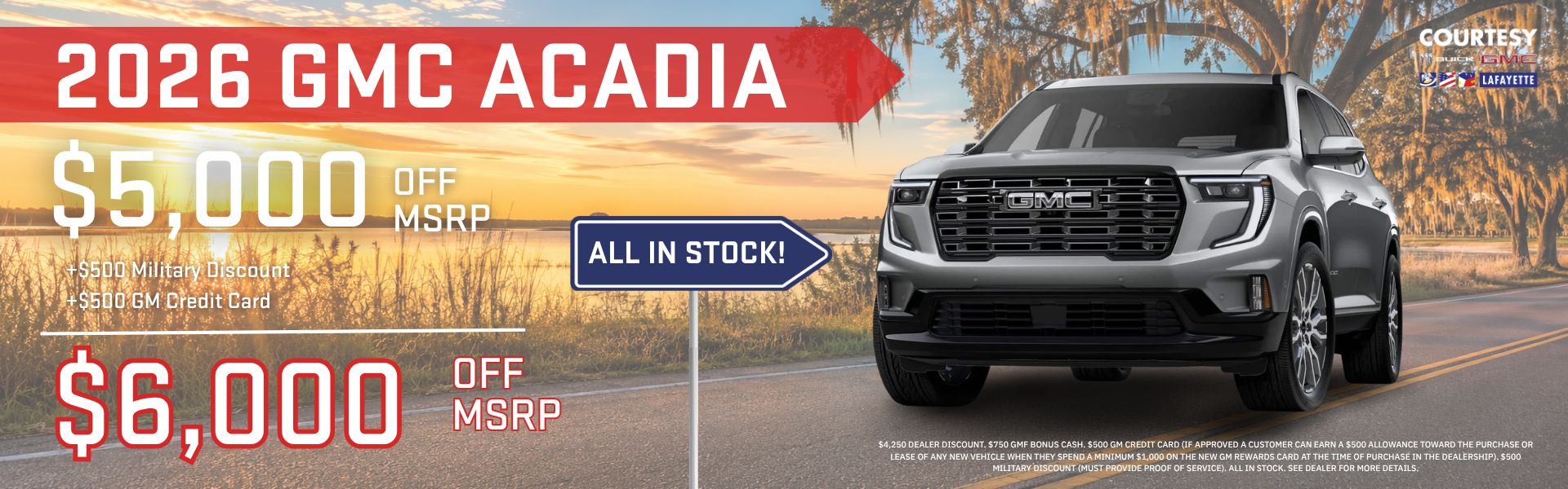 2026 GMC Acadia